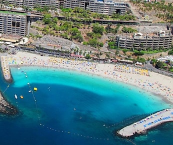 Stranden på Anfi del Mar